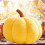 HBASD pumpkin throw pillow 3D Halloween decor yellow 20 cm 1