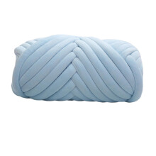 Velvet Bulky Yarn Light Blue 0.5kg