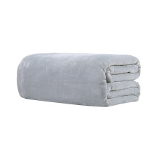 Cooling Blanket Microfiber Flannel Silver 1 Pack