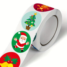 Christmas Snowflake Stickers Paper 500 pcs