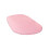 Miyuadkai oval memory foam bath mat pink 1