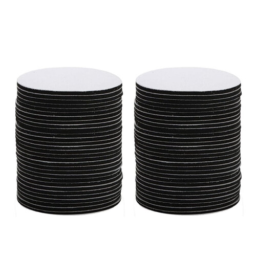 Sublimation Blank Coaster Round Rubber 4 Inches 60 Pack