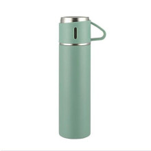 Botella isotérmica - NONELY - 500 ml - Acero inoxidable - Doble pared - Con vaso