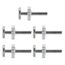 Conjunto de parafusos de pressão para montagem de portas de bebê Leifggao (5 peças)