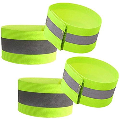 Reflective Arm Belt for Night Running and Cycling4pcs