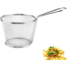 Mini stainless steel deep fry basket 1 piece