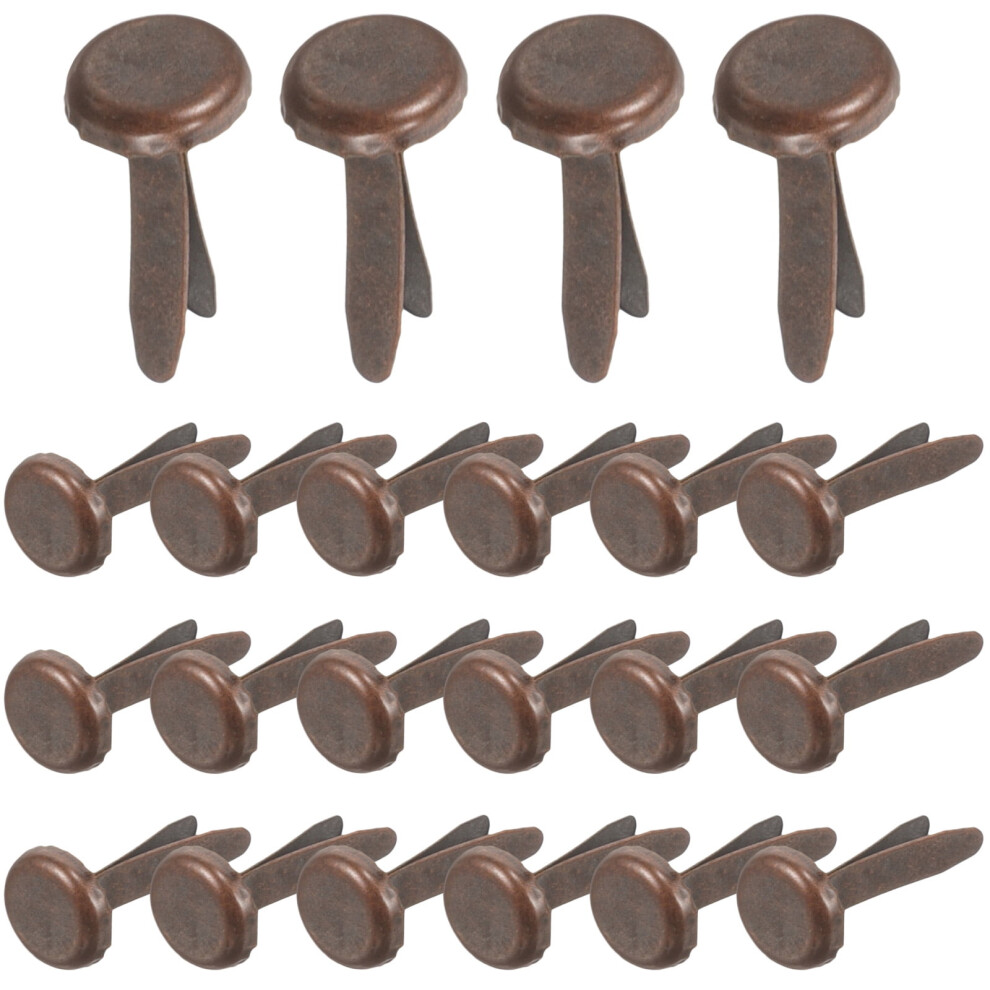 Gold Metal Brads For Paper 200 Pcs 9107258766076