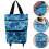 Sac de courses à roulettes pliable (1 pièce) 6