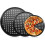 Forma de pizza de aço antiaderente perfurada de 30 cm (12 polegadas) 1