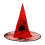 Heksehat ornament foldbart Halloween-tilbehør 1