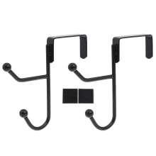 HESITONE over-the-door towel hook set 2 pcs metal