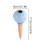 4Pcs Ceramic Self-Watering Spikes Baseball Shape Automatic Drip Irrigation System Water Dripper Device for Plants 10