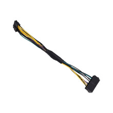 2X PSU ATX 24Pin to 16Pin Mainboard Power Supply Adapter Cable 18awg 30CM for Motherboard