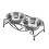 Elevated Pet Feeder Set Stainless Steel Bowls with Iron 8