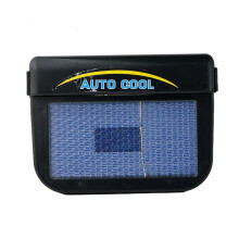 Ventilador solar para janela de carro, 12V