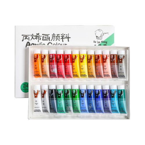 Acrylic Paint Set 36 Colors 12ml Tubes