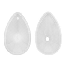 Moldes de silicone para pingentes, ideais para fazer bijuterias artesanais, 2 conjuntos.