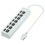 Hub USB2.0 7-în-1 cu indicator LED de alimentare 1