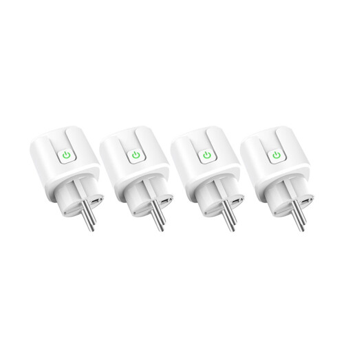 Tuya WiFi Smart Socket20A med Energiovervågning og Timer