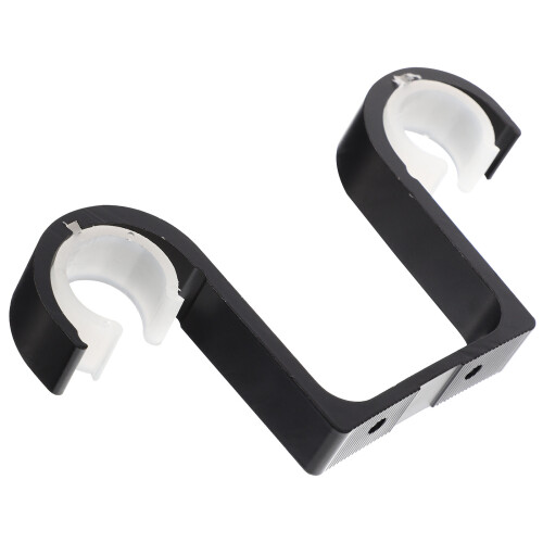 Ceiling Mount Curtain Rod Bracket Aluminum Alloy Double 1