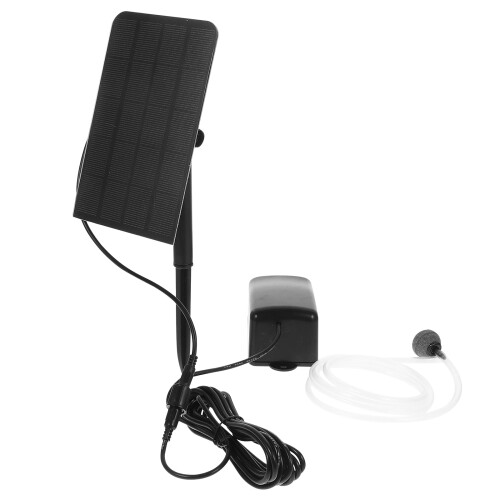 Bomba de ar solar para aquário e lago 5V 1,6W