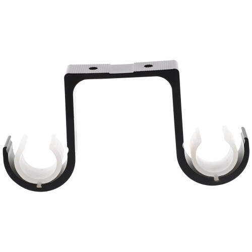 Ceiling Mount Curtain Rod Bracket Aluminum Alloy Double 2