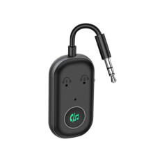 Transmisor-receptor Bluetooth - ORIA - BT5.3 - Bluetooth 5.3 - Conexión dual - Conector de 3,5 mm