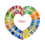 Embroidery Floss Rainbow Color 50 Skeins Pack 1