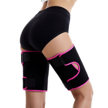 Ceinture de sauna amincissante pour cuisses, ajustable et compressive, pour femmes