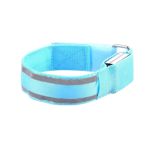 LED reflective arm strap safety belt for night use