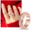 Rose Gold Wedding Ring with Engraved Flower Design 3