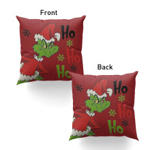 Grinch Merry Christmas pillowcase 18x18 inches