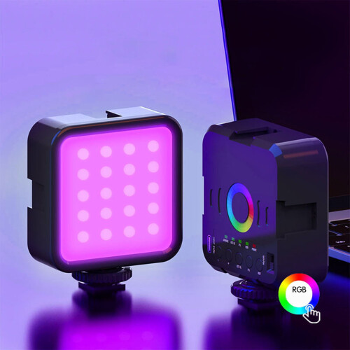 Φορητό φως πλήρωσης RGB 3000–9000K7W70 χάντρες