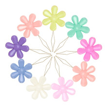 Plastic sewing needle threader for embroidery and jewelry