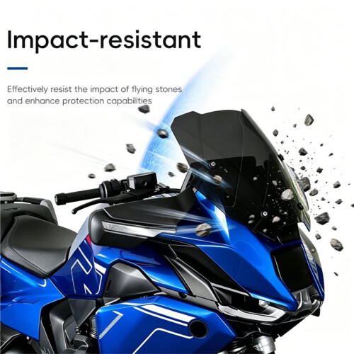 Motorcycle Windshield Windscreen Visor Deflector Kit for  R1300RT 2025 2026 Front Screen Protector Accessories 2