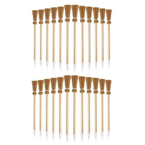 Witch Broom Pencils Halloween Prop 50 pcs