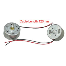 RK-300C egyenáramú motor 1,5 V-6 V 9000 fordulat/perc 24 mm-es kerek