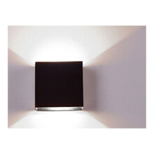 LNGOOR LED-Wandleuchte Würfel schwarz-weiß