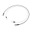 Security Cable Lock Braided Steel 100 cm 3