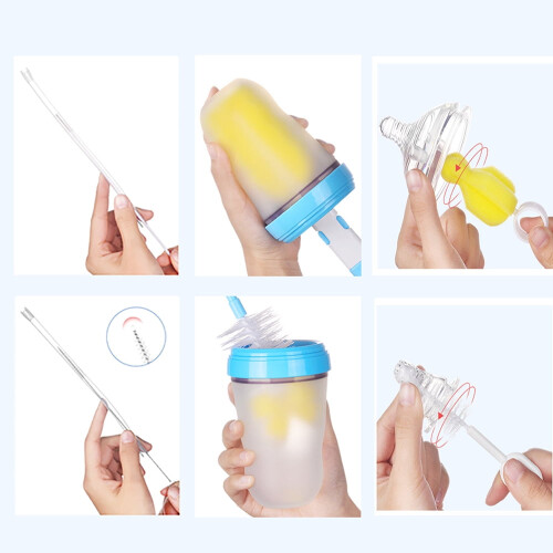 OUSITAI Babyflaschenbürsten-Set, 12-teilig 1