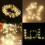 USB Solar LED Copper Wire String Lights 2-10M Waterproof 5