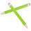 Wooden Drawing Pencil Green 33cm 2pcs 1