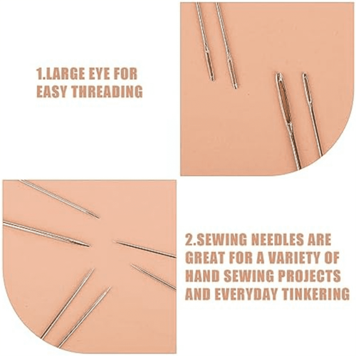 Eye Sewing Needles Hand Craft 70 Pieces 2