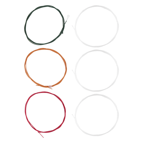 Χορδές κιθάρας Rainbow Nylon-Core από κράμα χαλκού 1