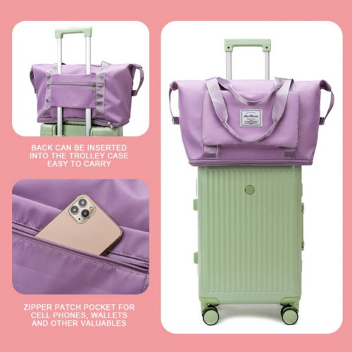 SUGARMOM Foldie Travel Bag Lightweight Expandable Weekender 2