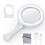 Reading Magnifier with LED Light 3X and 6X White 1