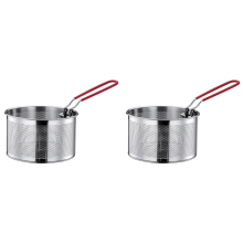 Stainless Steel Frying Basket with Long Handle 20 cm