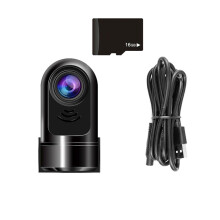 Mini ADAS-dashcam 1080P HD 360 roterande