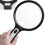 Magnifying Glass with Light 10x 20x 4-LED 1