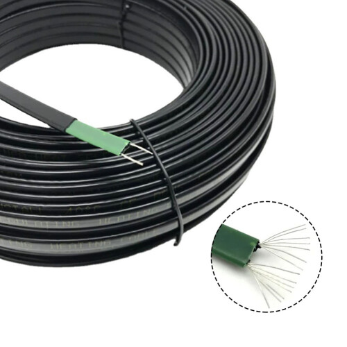 Self-regulating heating tape for drain pipes 10m 1
